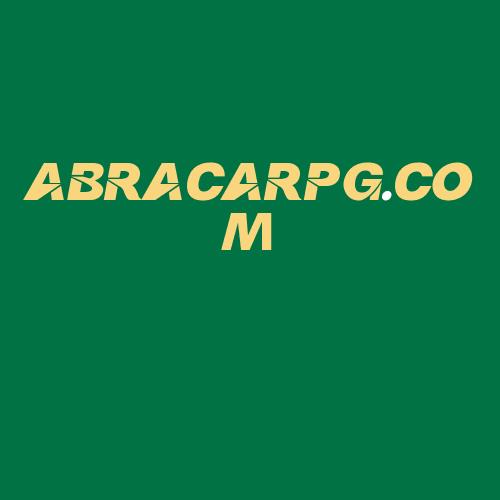 Logo da ABRACARPG